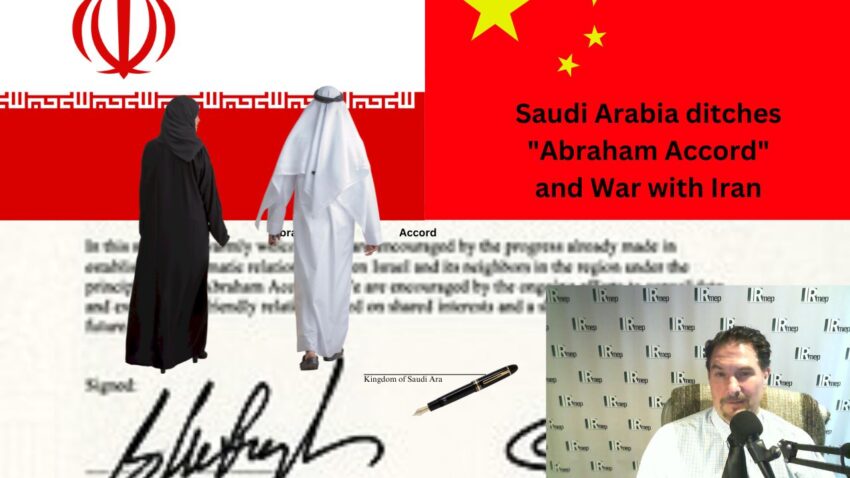 Saudi Arabia ditches Israel lobby "Abraham Accord" for peace with Iran.