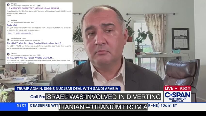 WINEP confirms Israel conducts nuclear espionage against the US.